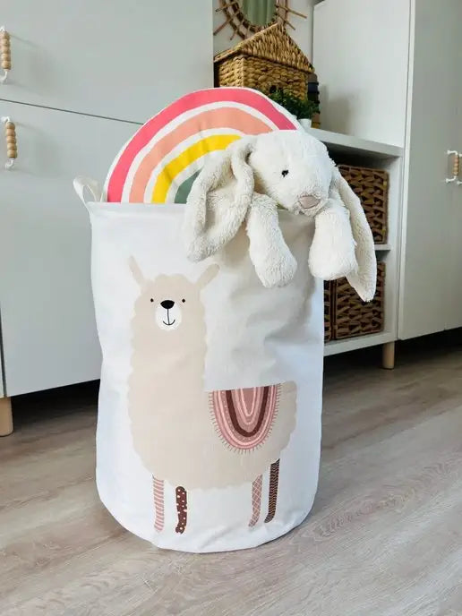 Panier de rangement pour enfants – Motifs animaux ludiques