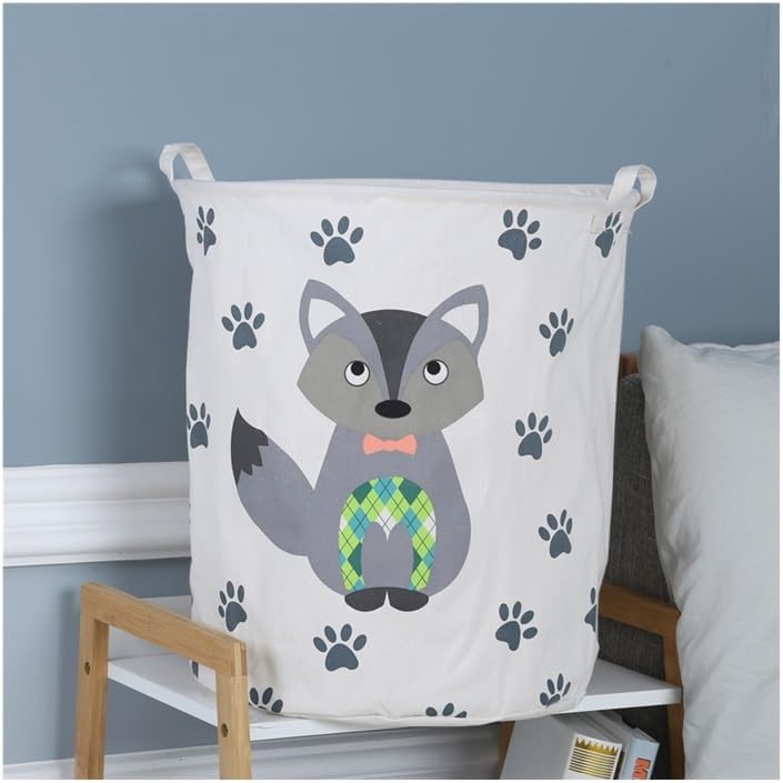 Panier de rangement pour enfants – Motifs animaux ludiques