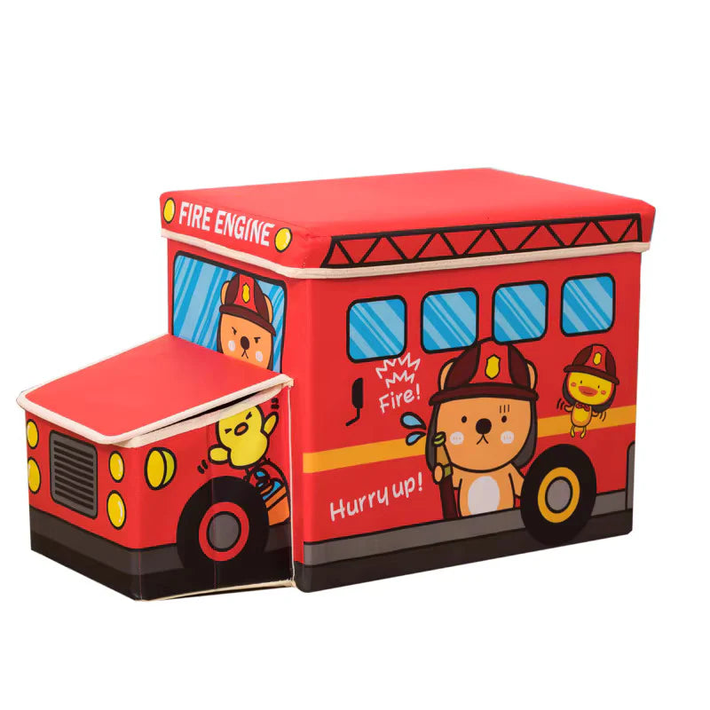 Boîte de rangement pliable enfant – Motifs ludiques